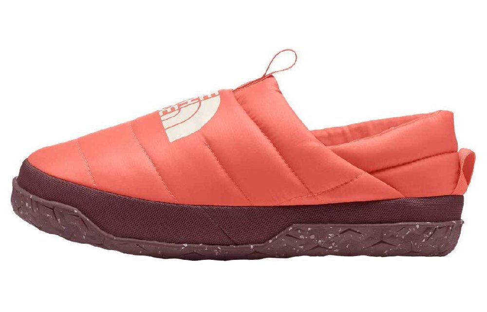 THE NORTH FACE Nuptse Cushioning Wear-Resistant Low-Top Casual Shoes Women's Pink Brown