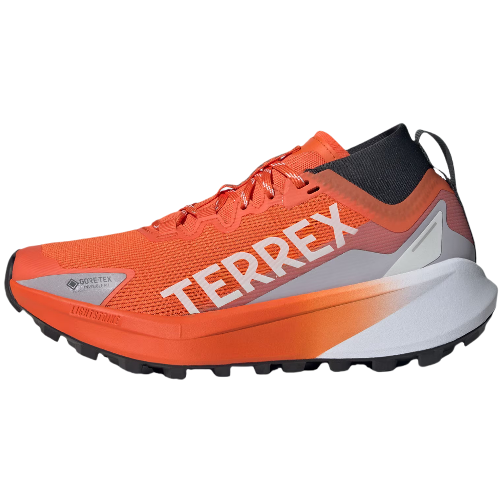 Adidas Terrex Agravic Anti Slip Wear Resistant Low Top Running Shoes Women's Orange