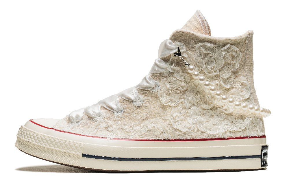 Converse 1970s All Star Durable Cushioning High-Top Canvas Shoes Unisex White