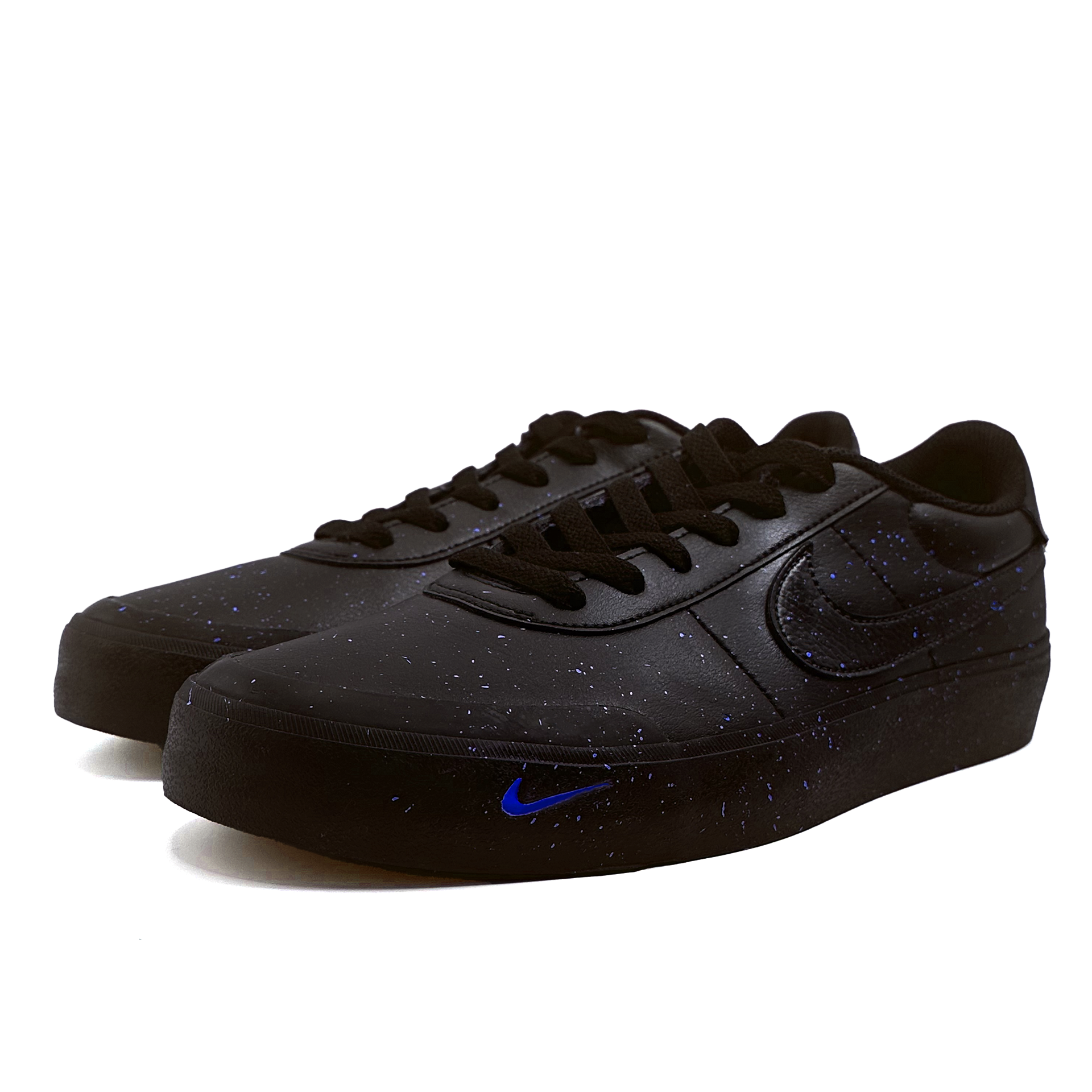 Nike Court Shot Low Top Skateboard Shoes Unisex Black Blue купить в интернет-магазине Yoocart с быстрой доставкой по России.