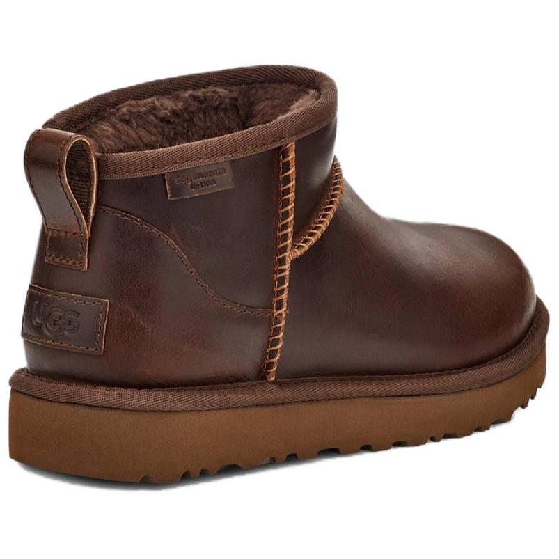 UGG Classic Ultra Mini Lthr Regen Boot Ironwood Women's купить в интернет-магазине Yoocart с быстрой доставкой по России.