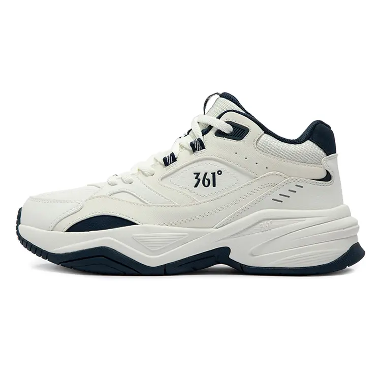 361° Sailing Series Anti Slip Wear Resistant Low Top Casual Shoes Women's White Blue