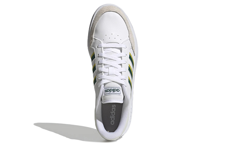 Adidas Breaknet Court Lifestyle Shoes 'Collegiate Green Impact Yellow' купить в интернет-магазине Yoocart с быстрой доставкой по России.