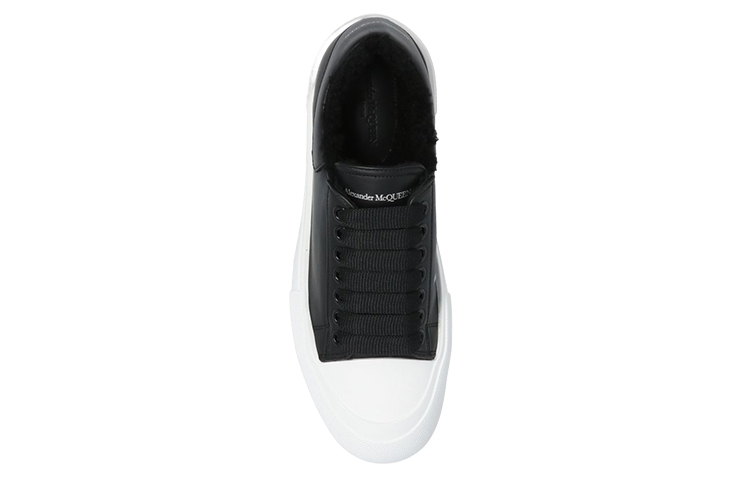 Alexander McQueen Deck Low Top Stylish Skateboarding Shoes Women's Black купить в интернет-магазине Yoocart с быстрой доставкой по России.