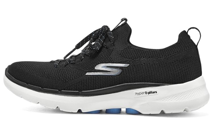 Skechers Go Walk 6 'Black Light Blue' Women's