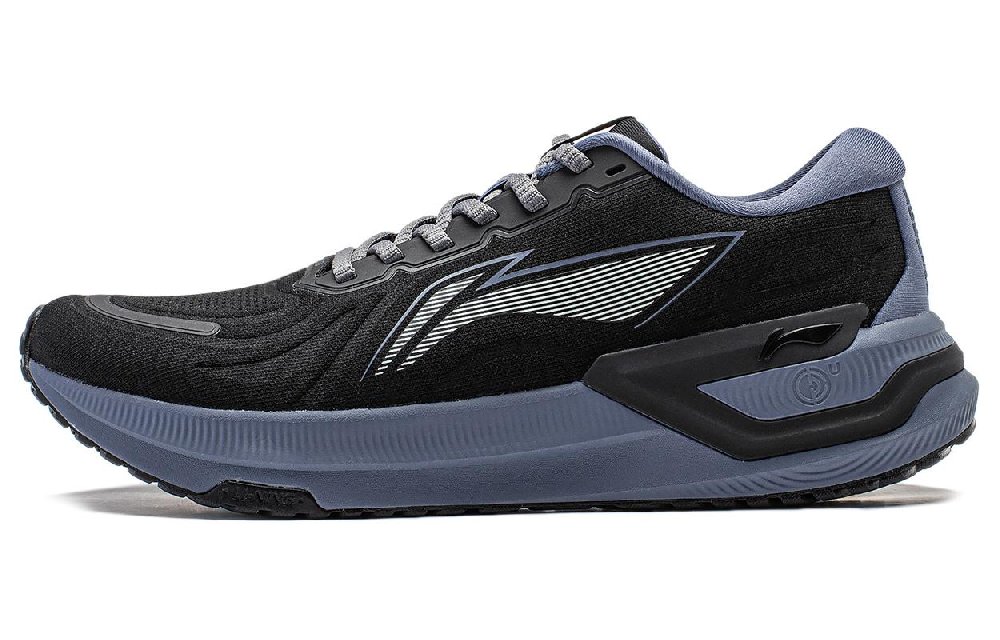 LiNing YueYing 3.0 Shock Absorbers Low Top Sprint Running Shoes Men's Black
