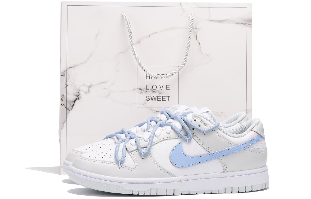 Nike Dunk Skateboard Shoes Unisex Low-Top White
