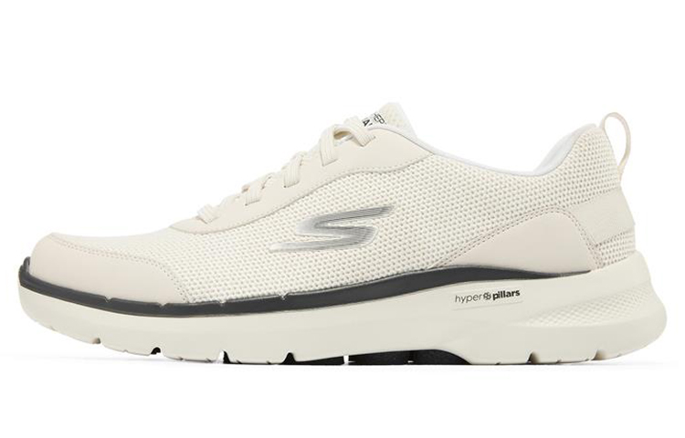 Skechers Go Walk 6 Low Top Casual Shoes Men's White Blue