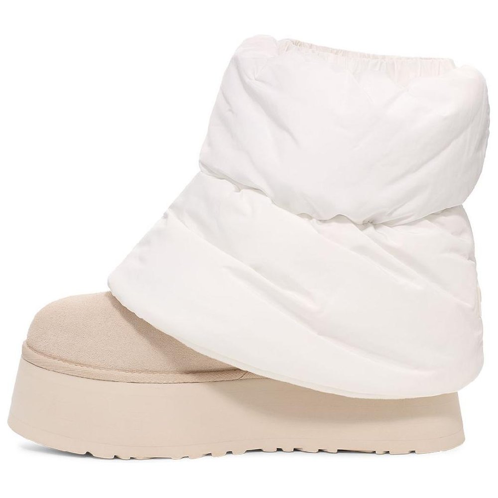 UGG Classic Mini Dipper Puffer Boot White Ceramic Women's