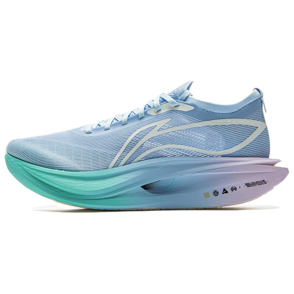 LiNing Flyco 5 ELITE Cushioning, Slip Resistant, Abrasion Resistant, Rebound Low top Racing Running Shoes Unisex Blue