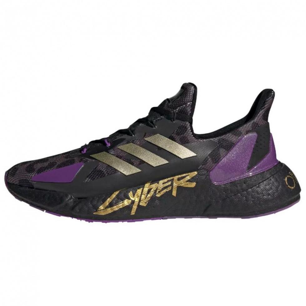 Adidas X9000L4 Cyberpunk 2077 Black Metallic Gold
