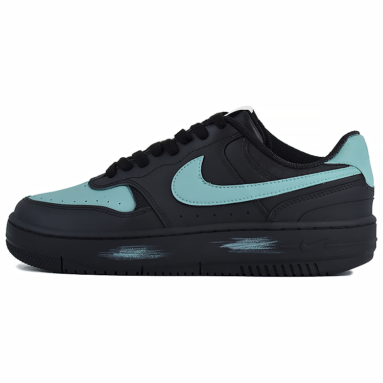 Nike Gamma Force Misty Anti-Slip And Wear-Resistant Breathable Low-Top Skateboard Shoes Women's Black Cyan
