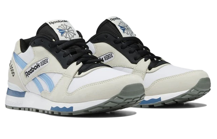 Reebok Eightyone X Reebok Gl 6000 Retro Wear Resistant Shoes/Sneakers Unisex White Blue