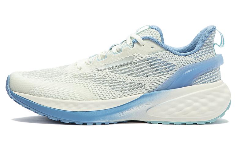 361° Cushioning Breathable Low-Top Running Shoes Men's White Blue