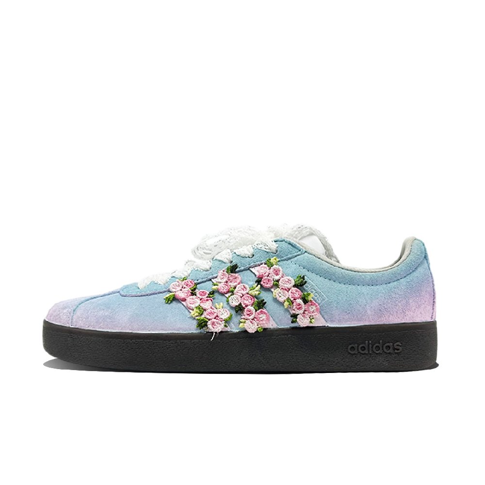 Adidas Neo VL Court 2.0 Skateboard Shoes Unisex Low Top Pink