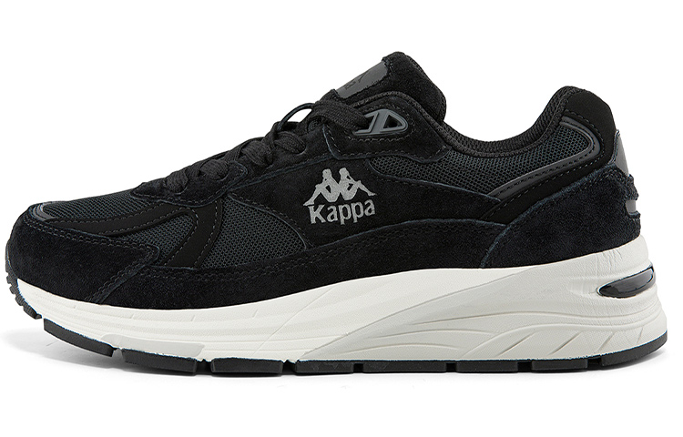 Kappa Lightweight Support Coverage Low-Top Casual Shoes Unisex Black