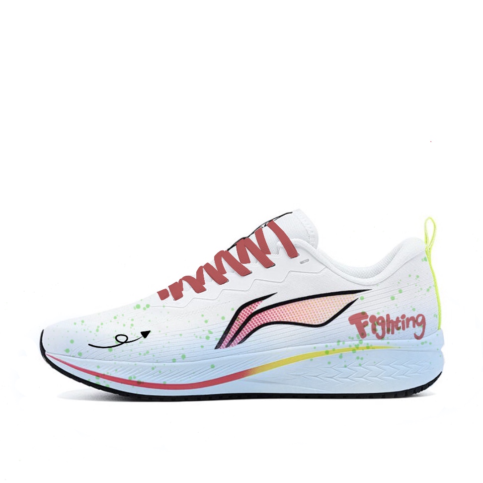 LINING Red Hare 6 Running Shoes Men's Low top Red