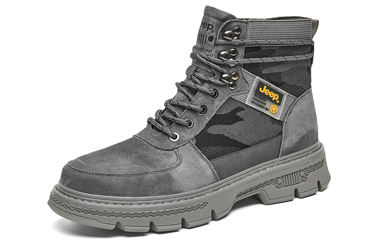 Jeep Short Outdoor Boots Men's Gray купить в интернет-магазине Yoocart с быстрой доставкой по России.