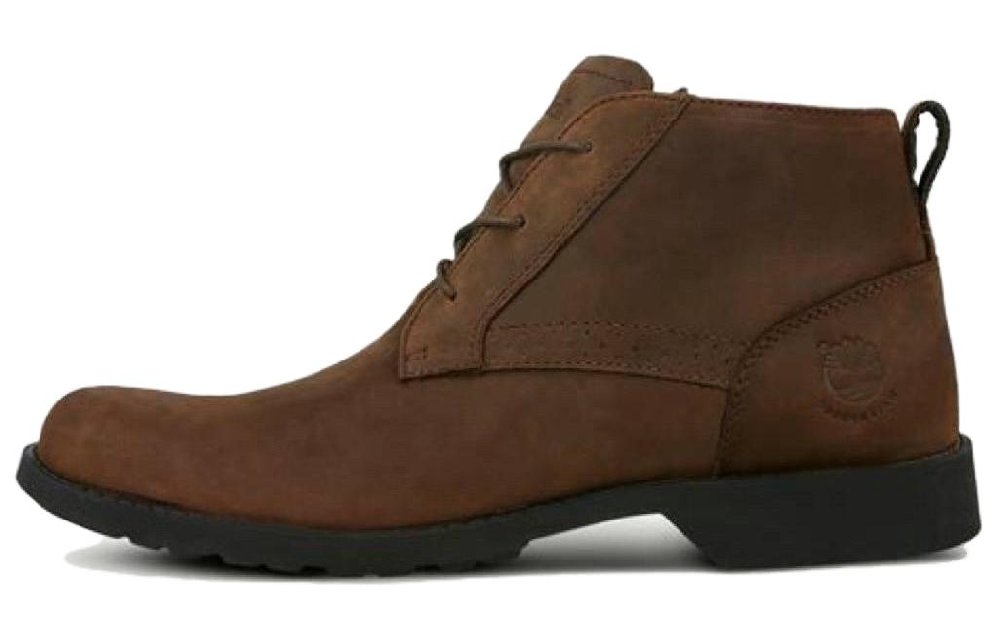 Timberland Fitchburg Waterproof Chukka Boots 'Dark Brown Nubuck'