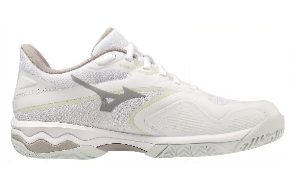 Mizuno Wave Exceed Light 2 Ac Cushioning Wear-Resistant Low-Top Tennis Shoes Women's White Green