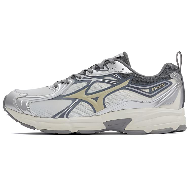Mizuno SPEED 10S Anti-Slip Wear-Resistant Low-Top Running Shoes Unisex Gray
