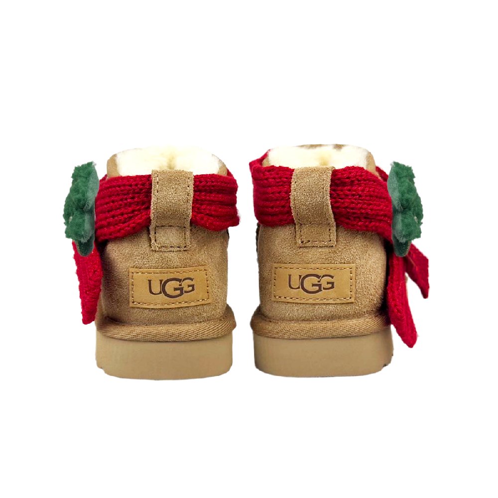 UGG CLASSIC ULTRA MINI Warm Wear-Resistant Slip-Resistant Short Snow Boots Women's Chestnut