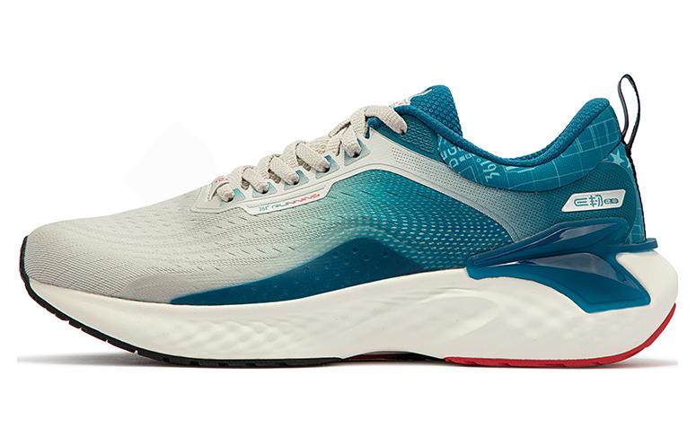 361° E Toughness 2.0 Slip Resistant, Abrasion Resistant, Breathable Low Top Running Shoes Men's Gray Blue