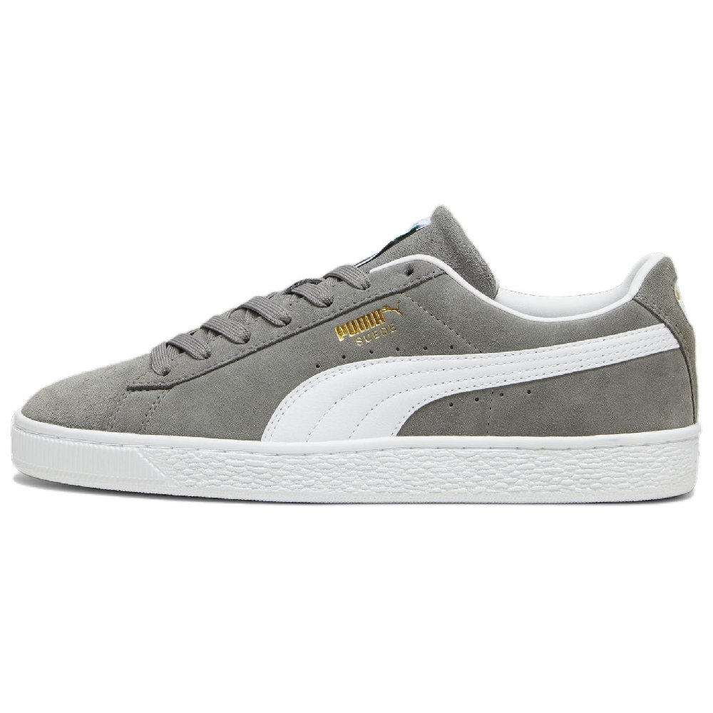 PUMA Suede Low Top Skateboard Shoes Unisex Gray