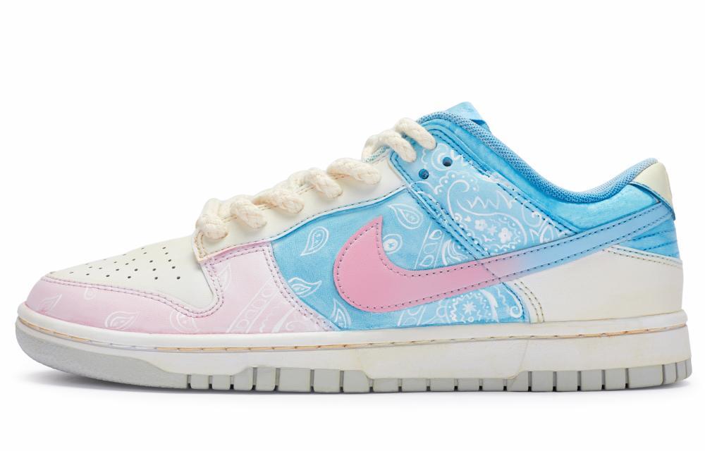 Nike Dunk 811 Manufacture, Macaron Low Top Skateboard Shoes Men's Blue Pink Beige