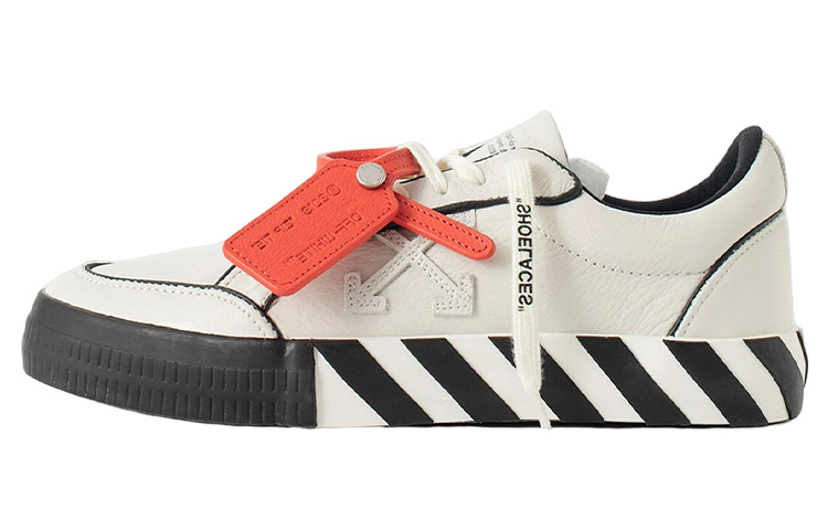 OFF WHITE Low Vulcanized Outlined White Black
