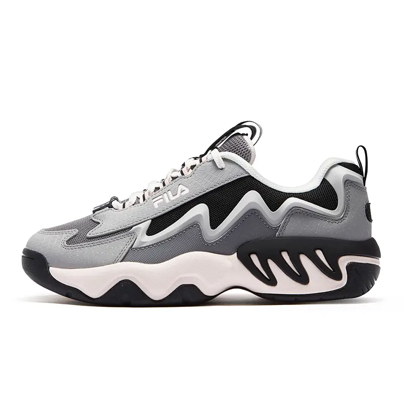 FILA FUSION SHOCK Electric Glow Shoes Basketball Shoes Women's Mystic Gray Black