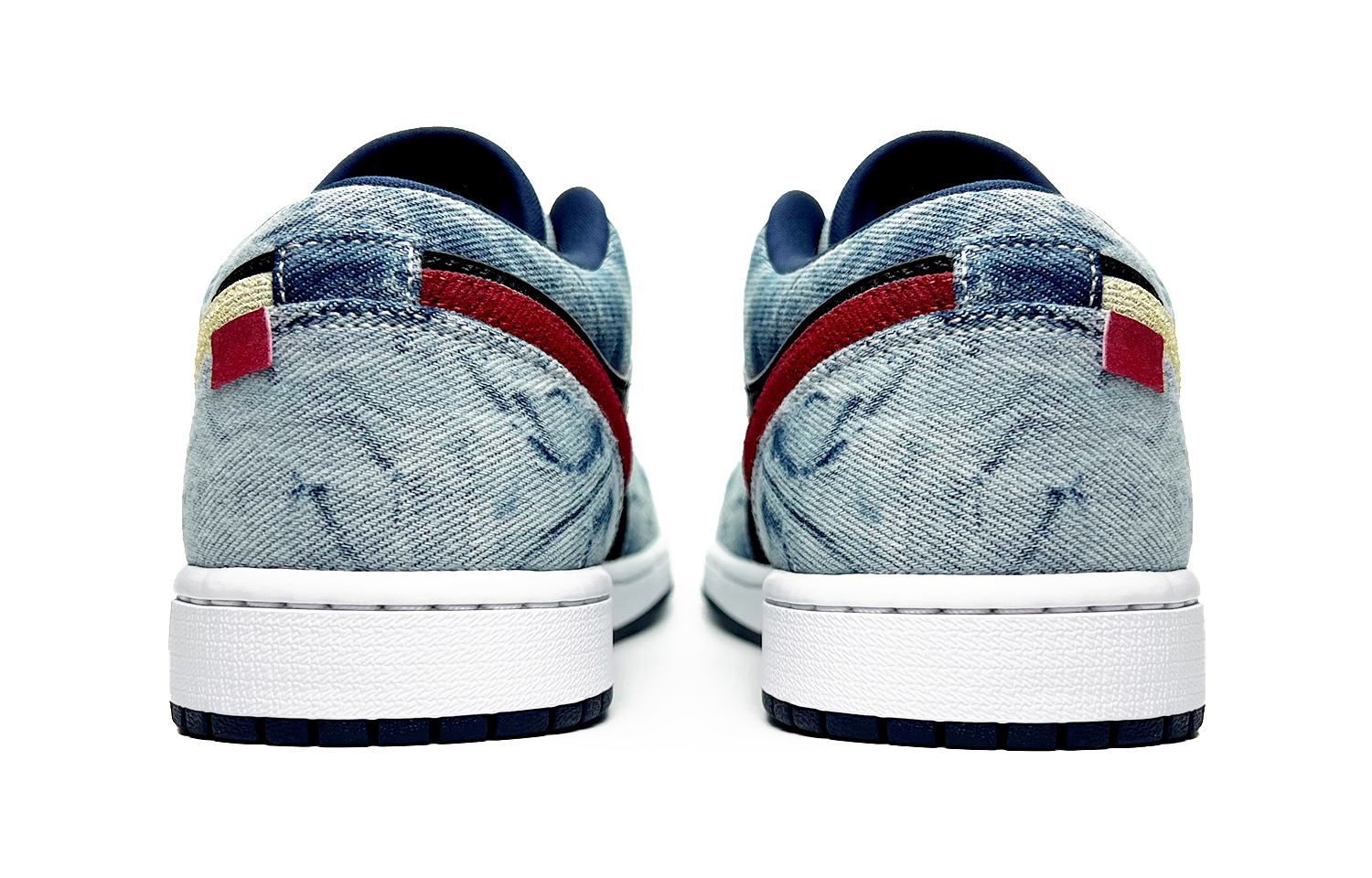 Jordan Air Jordan 1 Vintage Basketball Shoes Men Low Top Blue/Black купить в интернет-магазине Yoocart с быстрой доставкой по России.