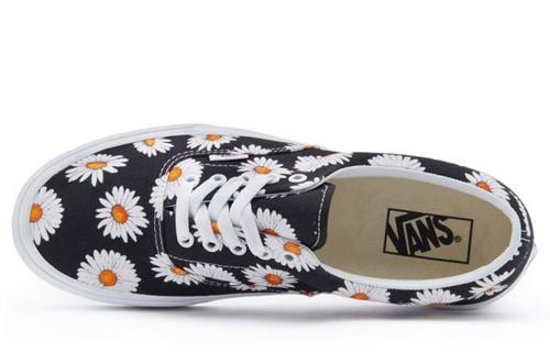 Vans Big Daisies Era Low Tops Casual Skateboarding Shoes Unisex Black купить в интернет-магазине Yoocart с быстрой доставкой по России.