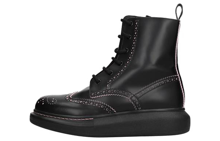 Alexander McQueen Hybrid Ankle Boots 'Core Black' Women's