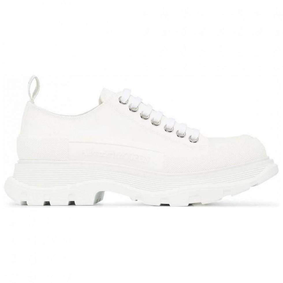 Alexander McQueen Tread Slick Low Lace Up 'White' Women's купить в интернет-магазине Yoocart с быстрой доставкой по России.