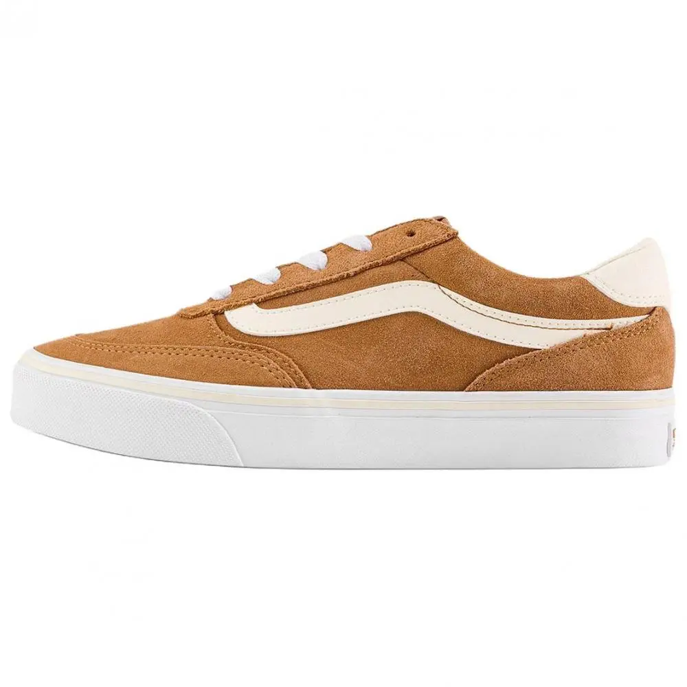 Vans Brooklyn LS Low top Skateboard Shoes Women's Brown