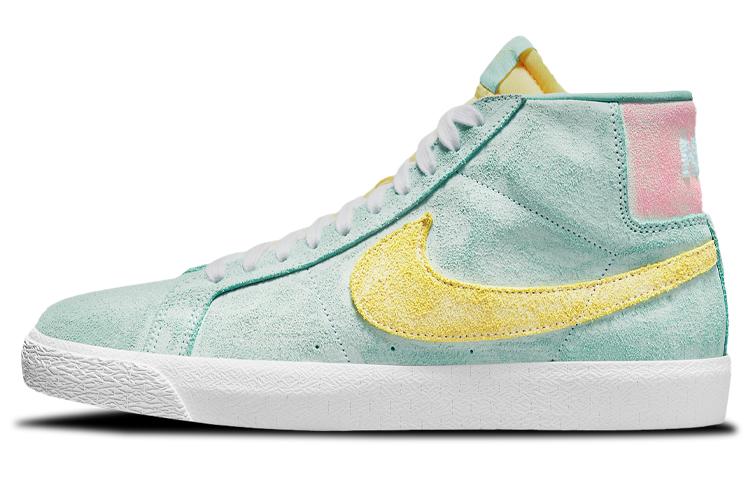 Nike Sb Blazer Mid Faded Light Dew