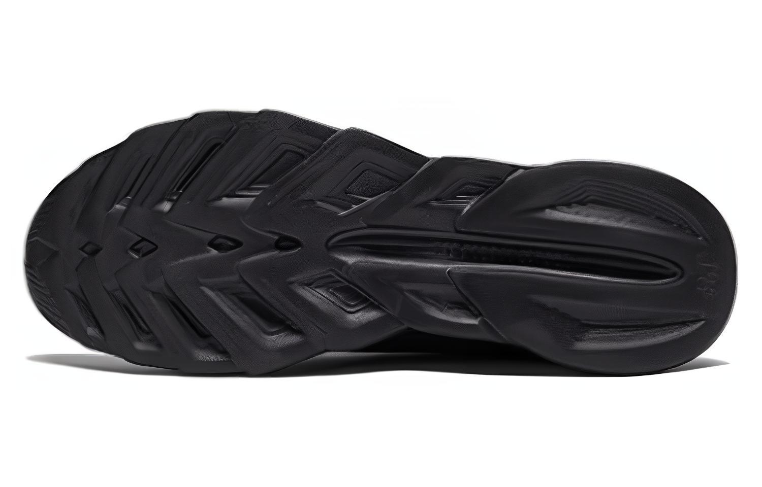 361° Cushioning, Wear Resistant Low Top Running Shoes Men's Obsidian Black Crown Gold