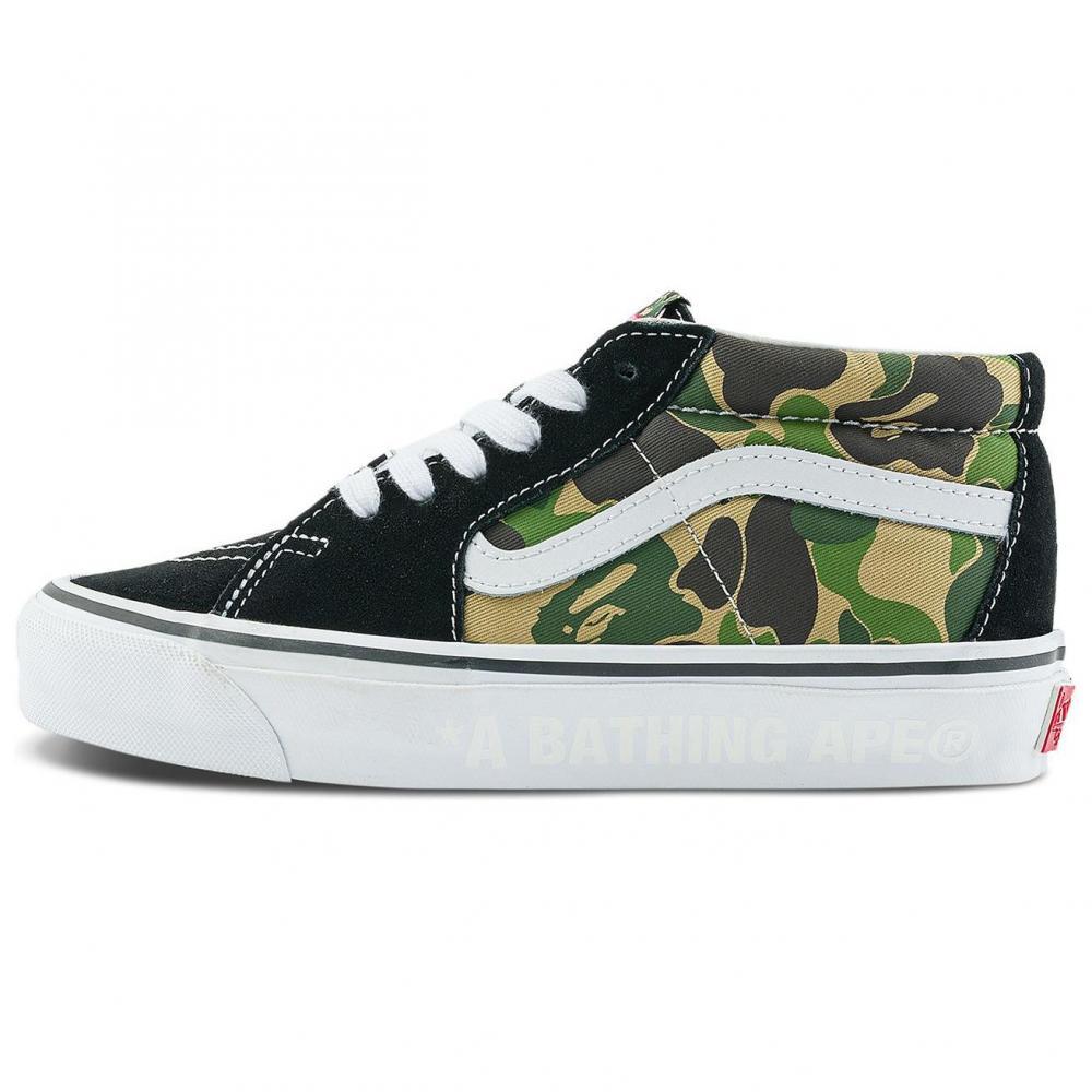 Sk8 Bape X Vans Mid 83 'ABC Camo'