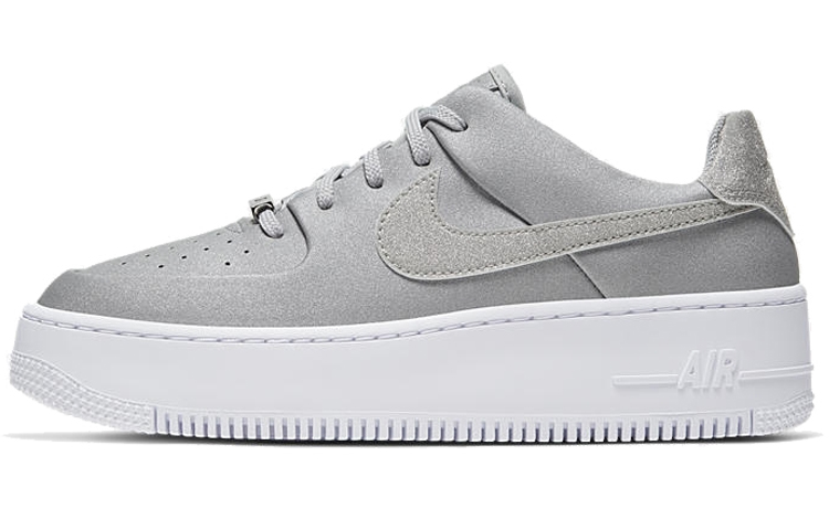 Nike Air Force 1 Sage Low Lx 'Metallic Silver White' Women's