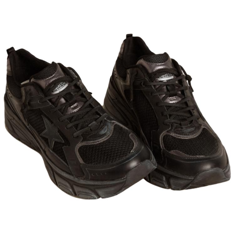 Golden Goose LIGHTSTAR Low-Top Chunky Sneakers Women's Black