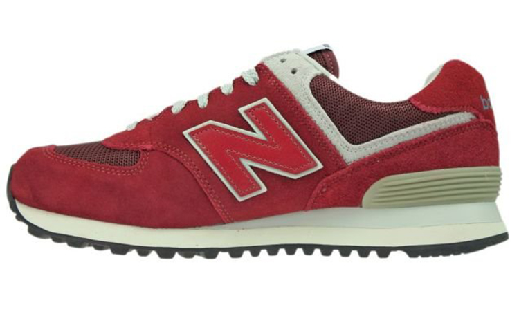 New Balance NB 574 Running Shoes Unisex Low-Top Red