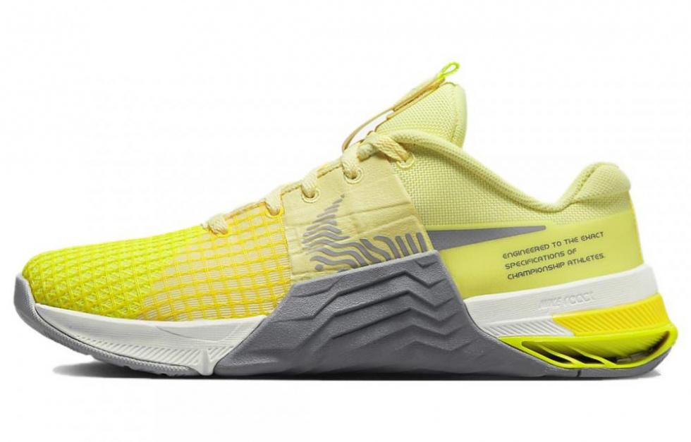 Nike Metcon 8 Training Shoes 'Citron Tint Light Smoke Grey' Women's