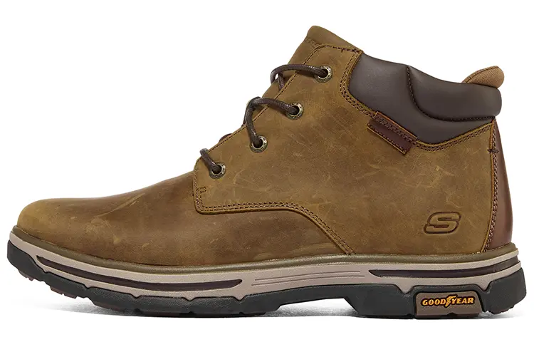 Skechers Segment 2.0 Ankle Boots Men's Desert Yellow