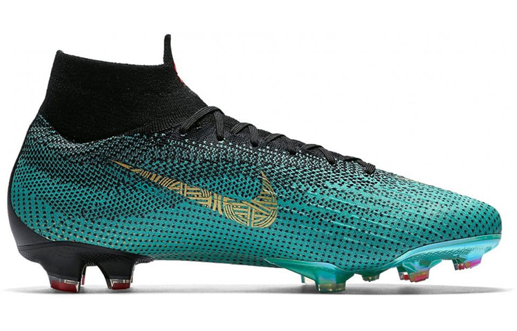 Nike Mercurial Superfly Vi Elite CR7 Fg Black Clear Jade купить в интернет-магазине Yoocart с быстрой доставкой по России.