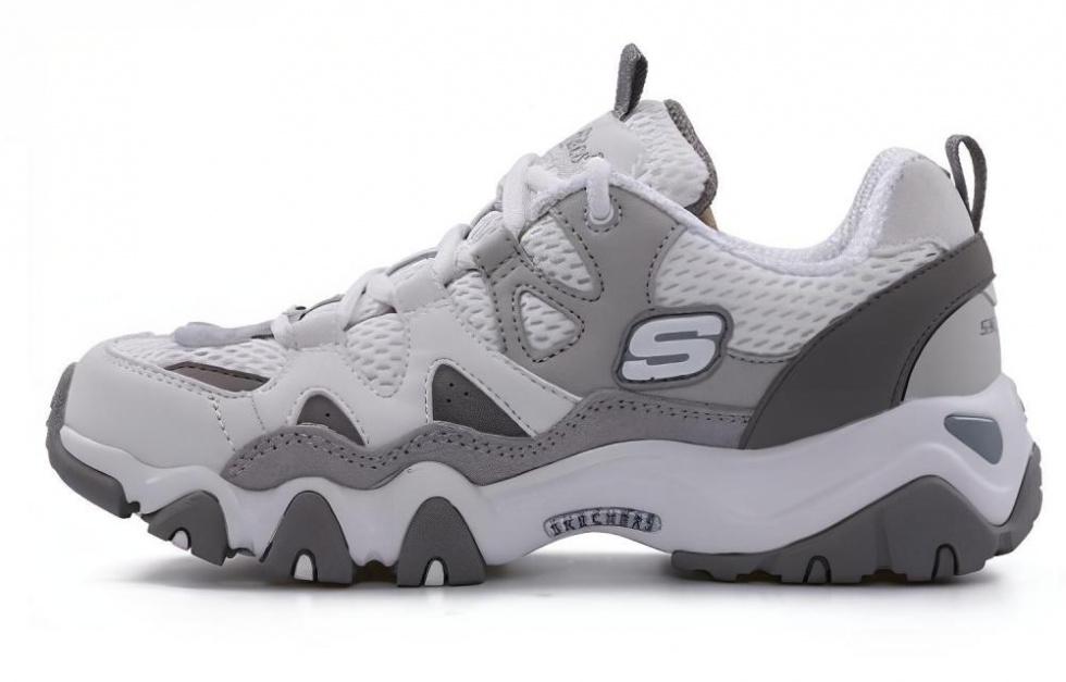 Skechers D'lites 2.0 Grey/White Women's