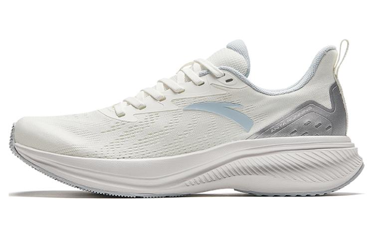 Anta Running Collection Breathable Lightweight Low-Top Running Shoes Women's White Blue