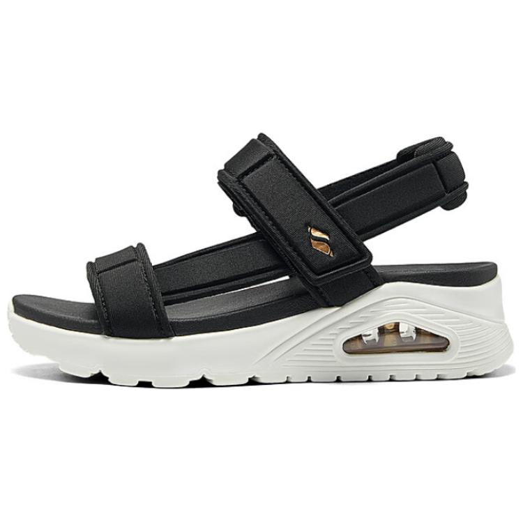Skechers Uno Strap Sandals Women's Black White
