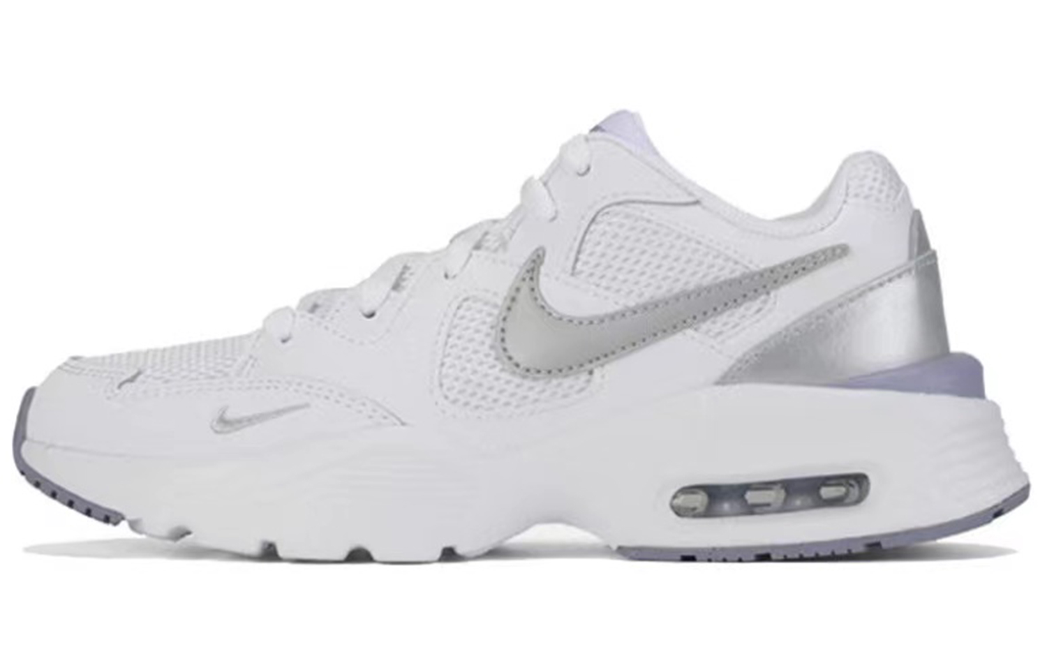 Nike Air Max Fusion Low Top Running Shoes Women's Gray White купить в интернет-магазине Yoocart с быстрой доставкой по России.