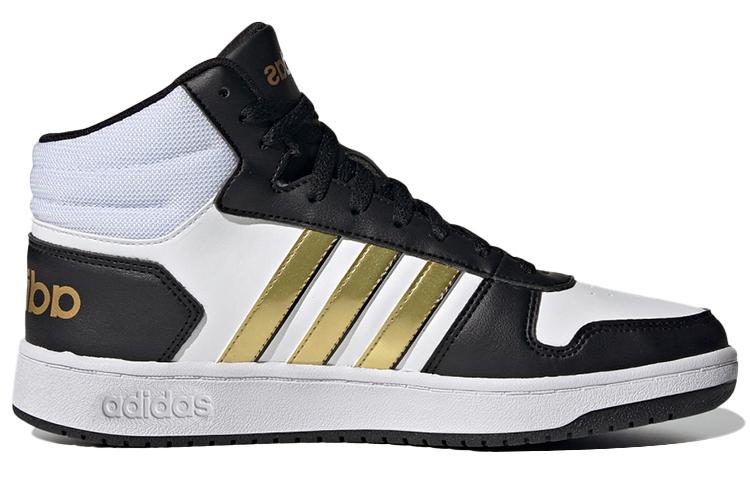 Adidas Hoops 2.0 Mid 'White Blue Gold' купить в интернет-магазине Yoocart с быстрой доставкой по России.